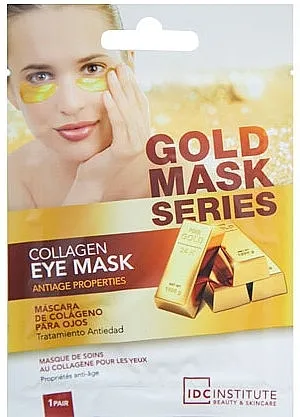 IDC Institute Gold Collagen Eye Mask Hidrogel maska za predeo oko usana sa kolagenom