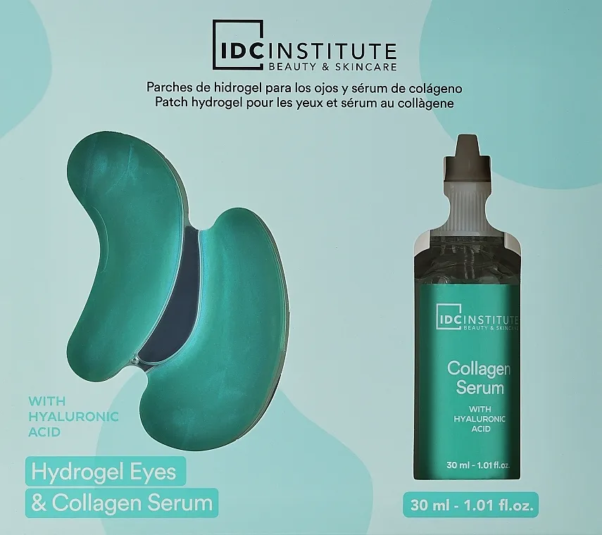 IDC Institute (hydrogel/eyes/pad + collagen/ser/30ml) Set