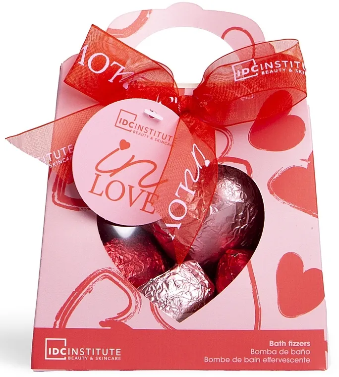 IDC Institute In Love Bath Bombs Set (b/bomb/5x35g) Set kuglica za kupanje