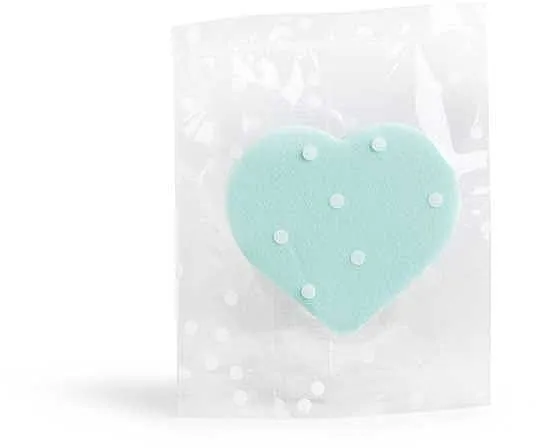 IDC Institute Makeup Sponge Heart Sunđer za šminkanje "Srce", roze