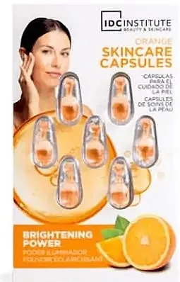 IDC Institute Natural Elements Orange Skincare Capsules Kapsule za lice sa pomorandžom