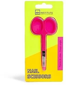 IDC Institute Neon Precision Scissors Makaze za nokte, roze
