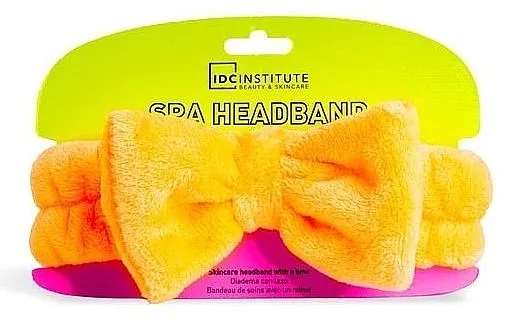 IDC Institute Neon Spa Headband Traka za glavu, narandžasta