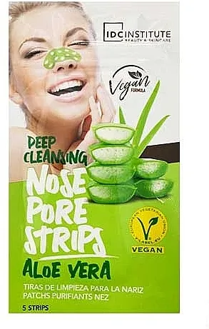 IDC Institute Pore Cleansing Strips Vegan Formula Aloe Vera Trake za čišćenje pora