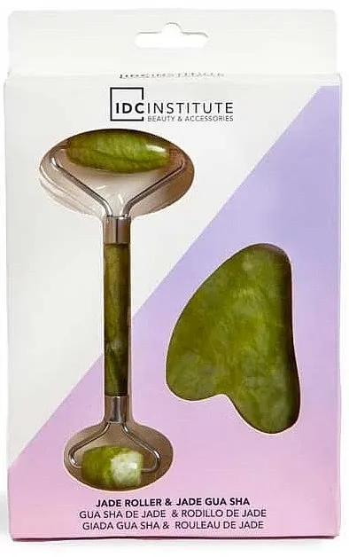 IDC Institute (roller + gouaches/craper) Set za masažu "Roler i gua sha kamen"