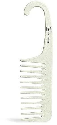 IDC Institute Shower Hook Detangling Comb Češalj sa široko razmaknutim zubcima i kukom, biorazgradiv, siv