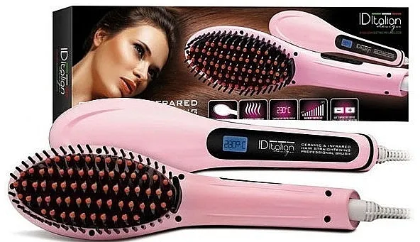 Iditalian Ceramic &amp; Infrared Professional Brush 30w Električni češalj