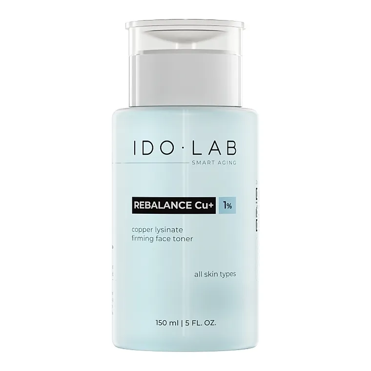 Idolab Rebalance Cu+ 1% Copper Lysinate Firming Face Toner Toner za lice