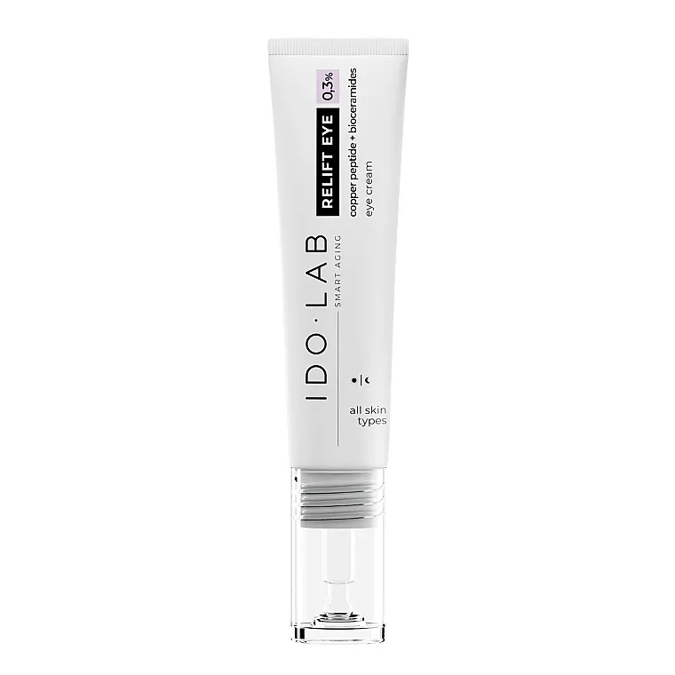 Idolab Relif Eye 0,3% Copper And Peptide+ Bioceramides Eye Cream Krema za područje oko očiju
