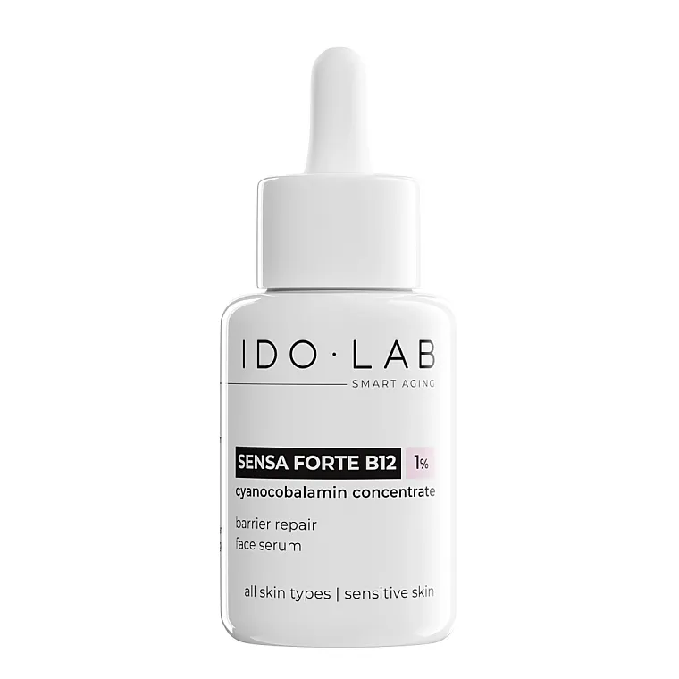 Idolab Sensa Forte B12 Cyanocobalamin Concentrate Face Serum Serum za lice