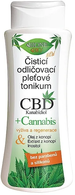 Čišćenje skidača šminke Bione Cosmetics CBD Kanabidiol