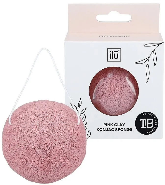 Ilu Acc Konjac Sponge Pink Konjac spužvica, roza