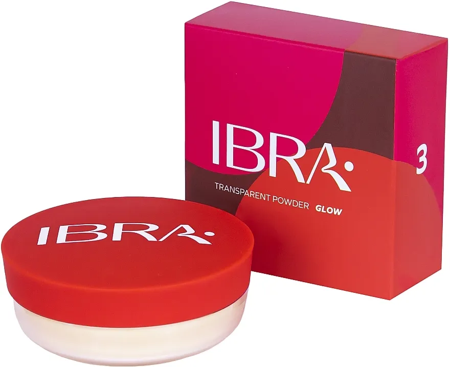 Iluminirajući puder u prahu za lice Ibra Glow Transparent Powder