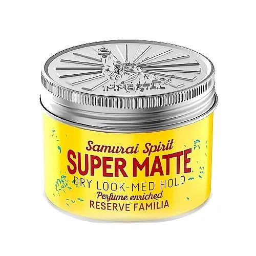Immortal NYC Samurai Spirit Super Matte Pomada za oblikovanje kose Samurai Spirit