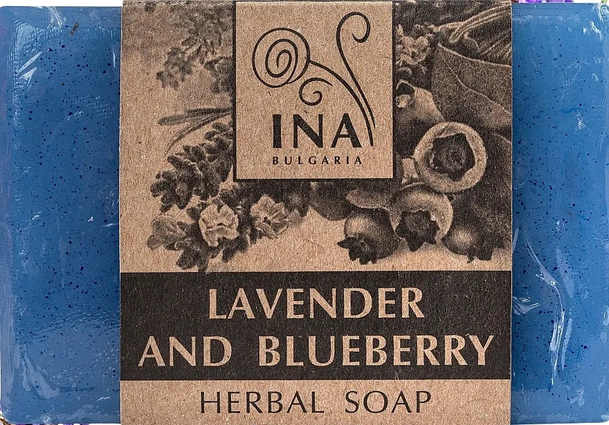 Ina Essentials Lavender And Blueberry Herbal Soap Sapun Lavanda i borovnica