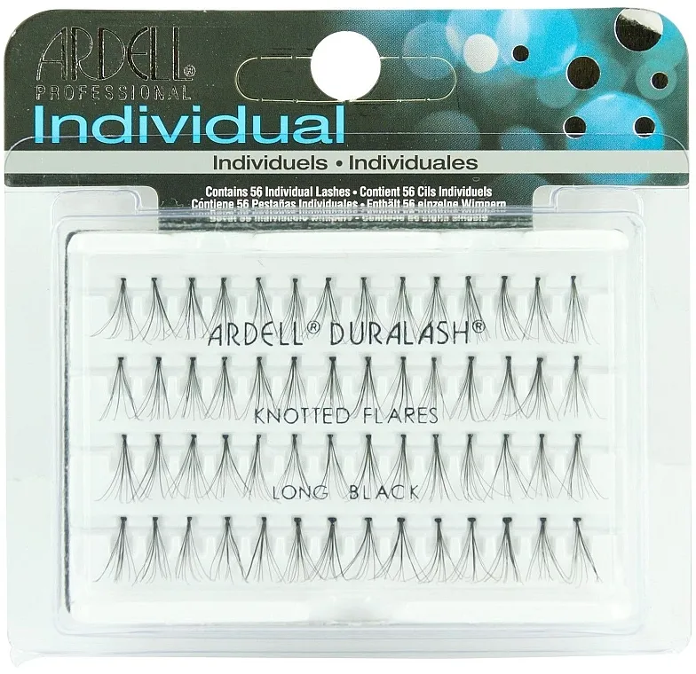 Individualne trepavice Ardell Duralash Naturals Knot Flare Long Black (56 Lashes)