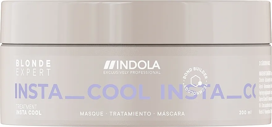 Indola Blonde Expert Insta Cool Masque Maska za plavu kosu koja neutrališe žuti ton