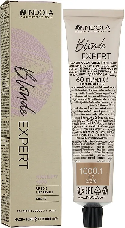 Indola Profession Blonde Expert Permanent Caring Color Trajna krem boja