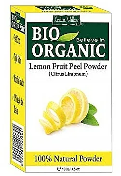 Indus Valley Bio Organic Piling prašak od limuna za negu lica i kose