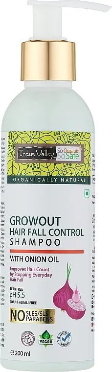 Indus Valley Organic Growout Shampoo Organski šampon za rast kose i protiv opadanja