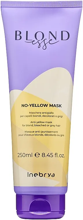 Inebrya Blondesse No-Yellow Mask Maska za izbijeljenu i sijedu kosu