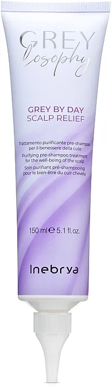 Inebrya Grey By Day Scalp Relief Piling za čišćenje kože glave