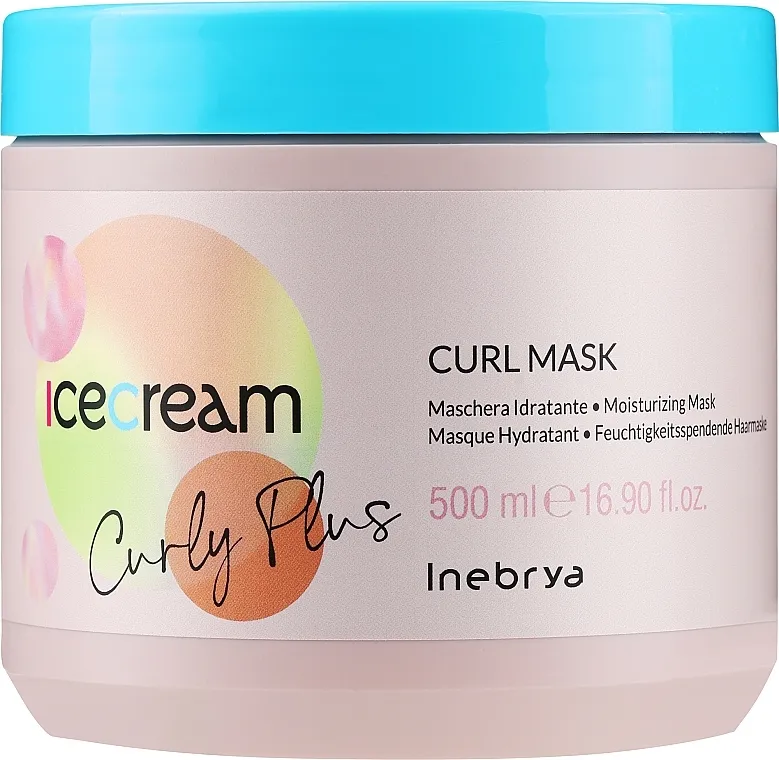 Inebrya Ice Cream Curl Plus Curl Mask Maska za kovrčavu kosu