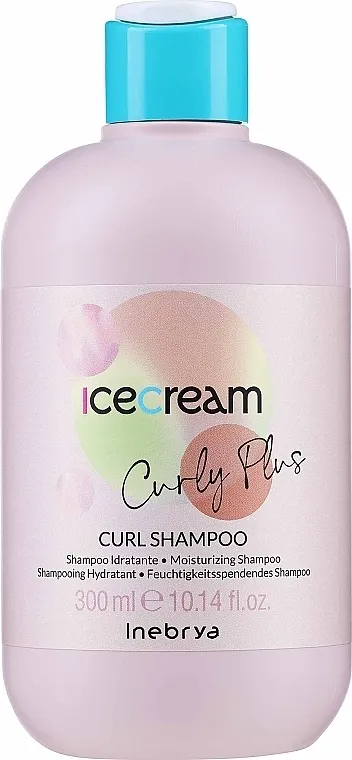 Inebrya Ice Cream Curly Plus Curl Shampoo Šampon za kovrčavu kosu