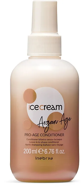 Inebrya Ice Cream Pro Age 2-Phase Conditioner Argan Oil Regenerator u spreju s arganovim uljem