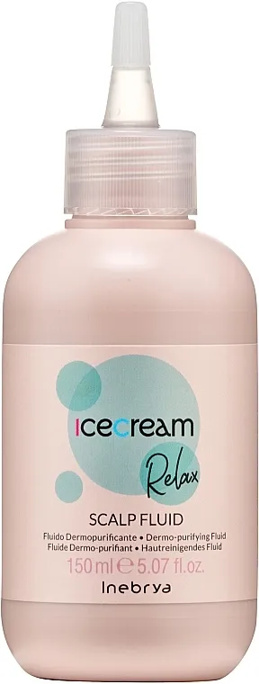 Inebrya Ice Cream Relax Scalp Fluid Fluid piling za kožu glave