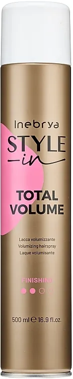 Inebrya Style-In Total Volume Volumizing Hairspray Lak za kosu za povećanje volumena