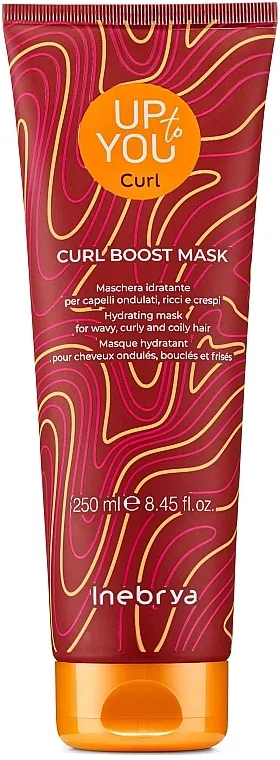 Inebrya Up To You Curl Boost Mask Hidrantna maska za kovrdžavu, talasastu kosu i kosu posle trajne