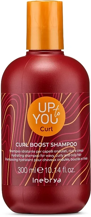 Inebrya Up To You Curl Boost Shampoo Hidratantni šampon za kovrdžavu, talasastu kosu i kosu nakon trajne ondulacije