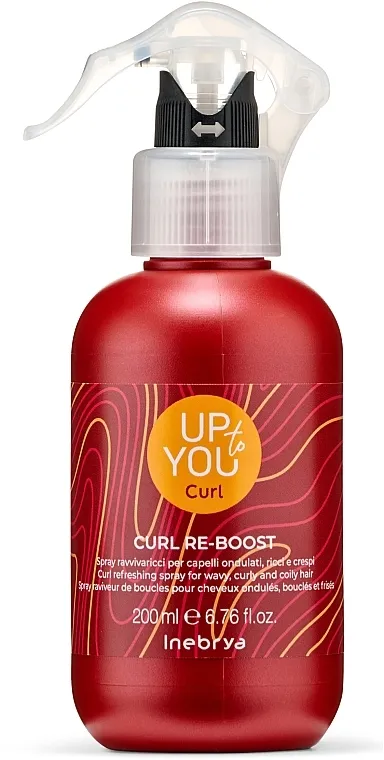 Inebrya Up To You Curl Re Boost Regenerativni sprej za kovrdžavu, talasastu kosu i nakon trajne ondulacije