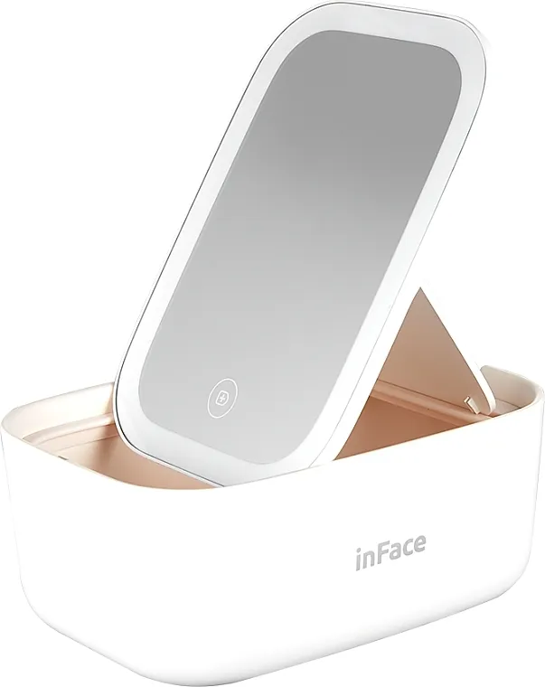 inFace UVC Disinfectant Mirror Box Kozmetička torbica s ogledalom-UV sterilizatorom