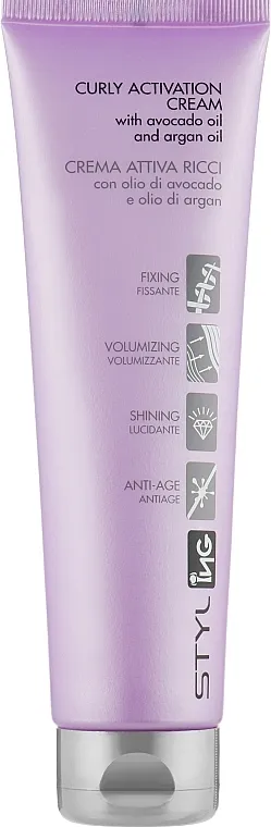 ING Professional Curling Activation Cream Krema aktivator za kovrđavu kosu