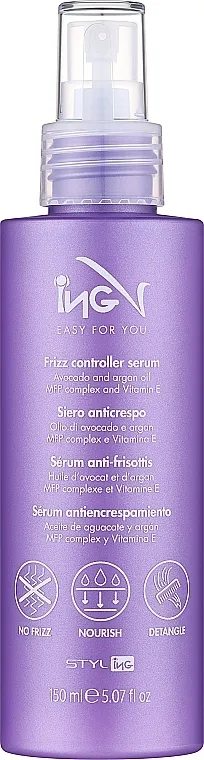 ING Professional Frizz Controller Serum Serum za neposlušnu i kovrčavu kosu