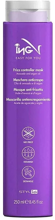ING Professional Maschera Anticrespo Frizz Controller Maska za kovrdžavu i neukrotivu kosu