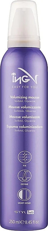 ING Professional Volumizing Mousse Pena za povećanje volumena kose sa šećernim vlaknima