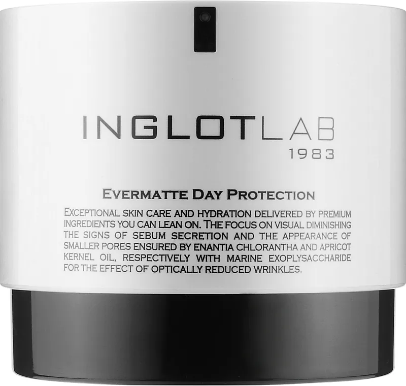 Inglot Lab Evermatte Day Protection Face Cream Matirajuća dnevna zaštitna krema