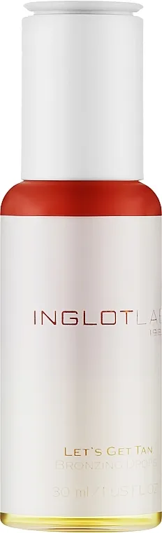 Inglot Lab Let's Get Tan Bronzing Drops Kapi za potamnjivanje lica i telo