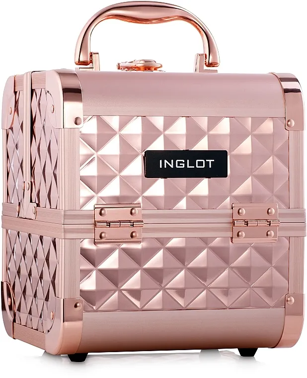 Inglot Makeup Case Diamond Mini Rose Gold MB152M K107 4 Kozmetički kofer