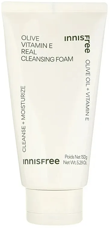 Innisfree Olive Vitamin E Real Cleansing Foam Pena za umivanje lica sa maslinovim uljem