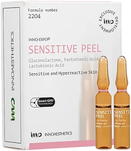 Innoaesthetics Inno-Exfo Sensitive Peel Piling sa PHA-kiselinama za osetljivu kožu