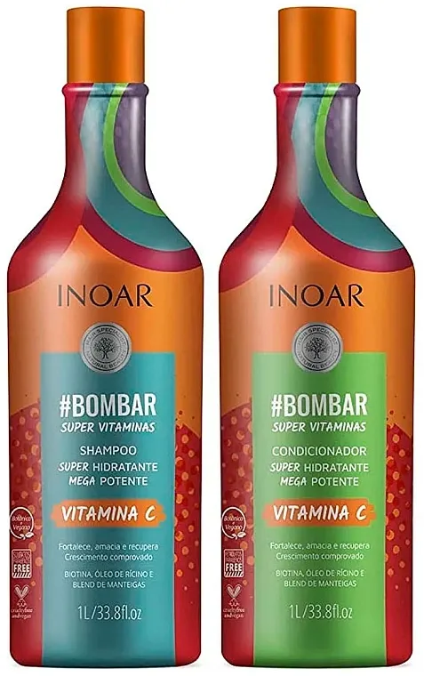 Inoar Bombar Kit (sham/1000ml + condit/1000ml) Set