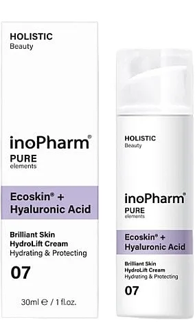 InoPharm Pure Elements Brilliant Deep Hydrate &amp; Probiotic Hidratantna krema za lice sa hijaluronskom kiselinom