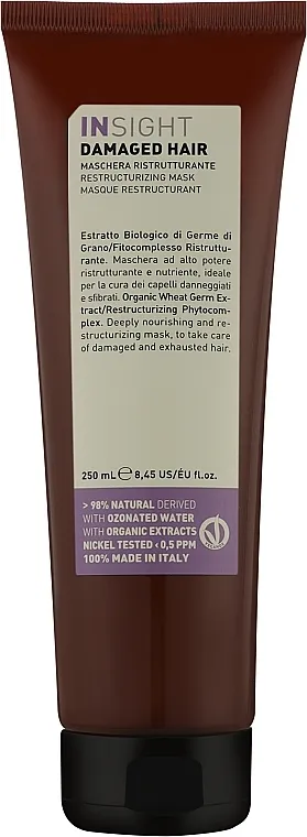Insight Damaged Hair Restructurizing Mask Maska za obnavljanje oštećene kose