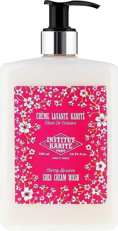 Institut Karite Fleur de Cerisier Shea Cream Wash Cherry Blossom Krema za tuširanje
