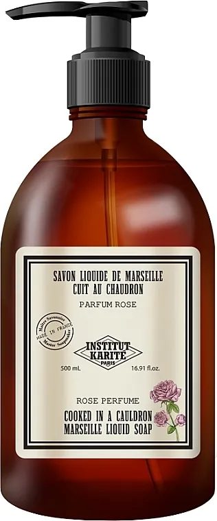 Institut Karite Rose So Vintage Marseille Liquid Soap Tekući sapun