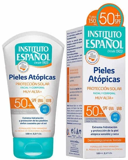 Instituto Espanol Atopic Skin Sun Protection Cream SPF50 Krema za zaštitu od sunca za atopičnu kožu